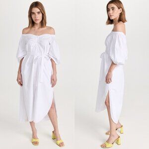 STAUD Reese White Dress XS
